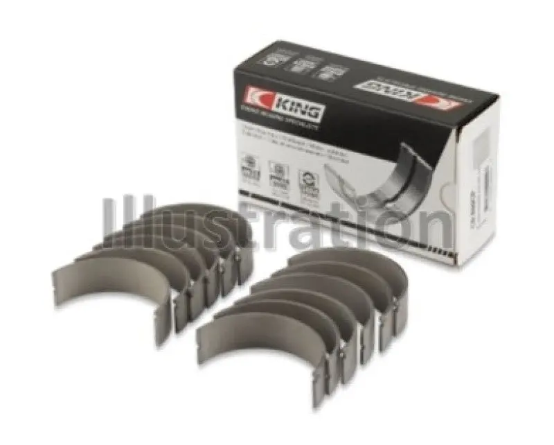 King Copper-Based Rod Bearing Set – Oversize 0.75Mm For Nissan/Infiniti Vq20De–Vq30Det Engines 1