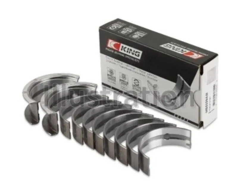 King Engine Bearings Main Bearing Set — Oversize +0.75Mm, Compatible With Mercedes-Benz M115.926/938/592 & Om611.910 Engines 1
