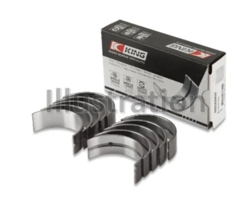 King Engine Bearings Toyota 3T/Tg/12T/4Tg (Size +0.50Mm) Main Bearing Set 1