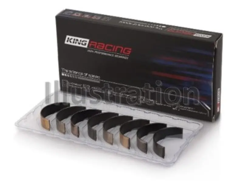 King Pmaxkote Performance Rod Bearing Set — Honda K-Series, Size .026" Over 1