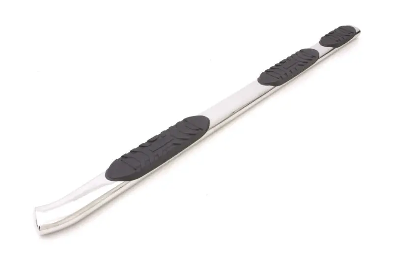 Lund Polished Stainless Steel Nerf Bars For 2010–2017 Dodge Ram 2500 Crew Cab – 5" Oval, 6.5-Foot Bed Fit 1
