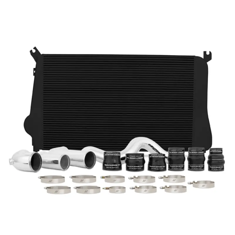 Mishimoto Black Intercooler Upgrade Kit For 2011+ Chevrolet/Gmc Duramax Diesel Trucks 1