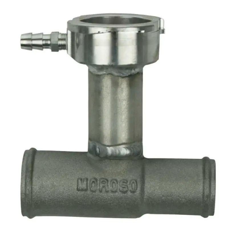 Moroso Extended Inline Filler Neck – 1.5-Inch Inlet / 1.25-Inch Outlet 1