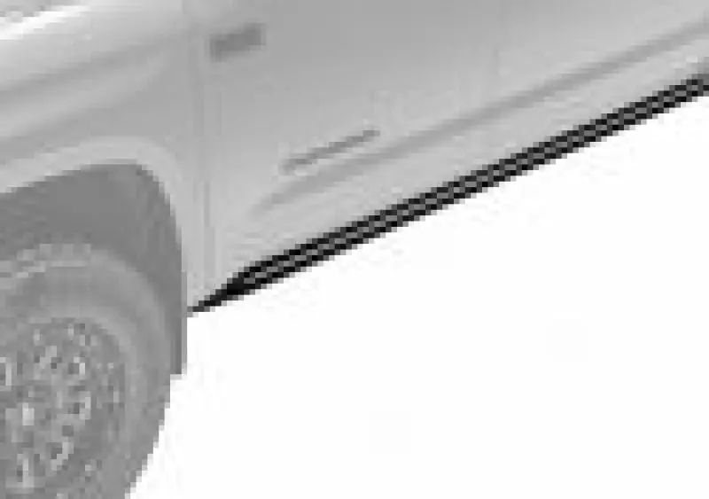 N-Fab Rkr Black Powder-Coated Running Boards For 2016–2017 Toyota Tacoma Access Cab (1.75" Step Depth) 1