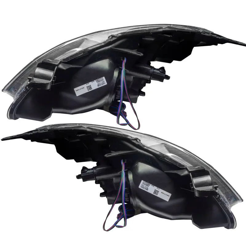 Oracle Colorshift Led Headlight Assembly For 2007–2009 Nissan Altima Sedan – Black Housing With Simple Controller 1