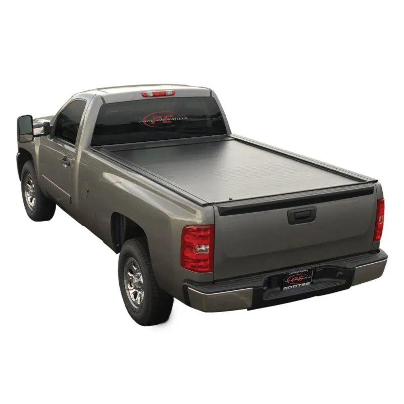 Pace Edwards Jackrabbit Retractable Tonneau Cover – Full-Metal, Matte Finish For 2009–2016 Dodge Ram 5'6" Bed 1