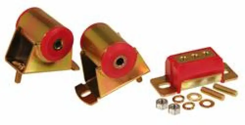 Prothane Red Motor And Transmission Mount Kit For Jeep Applications 1
