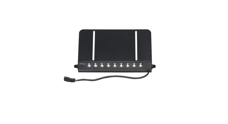 Putco Luminix Led License Plate Frame With Integrated 10" Light Bar (3600 Lumens) For 2007–2018 Jeep Wrangler 1