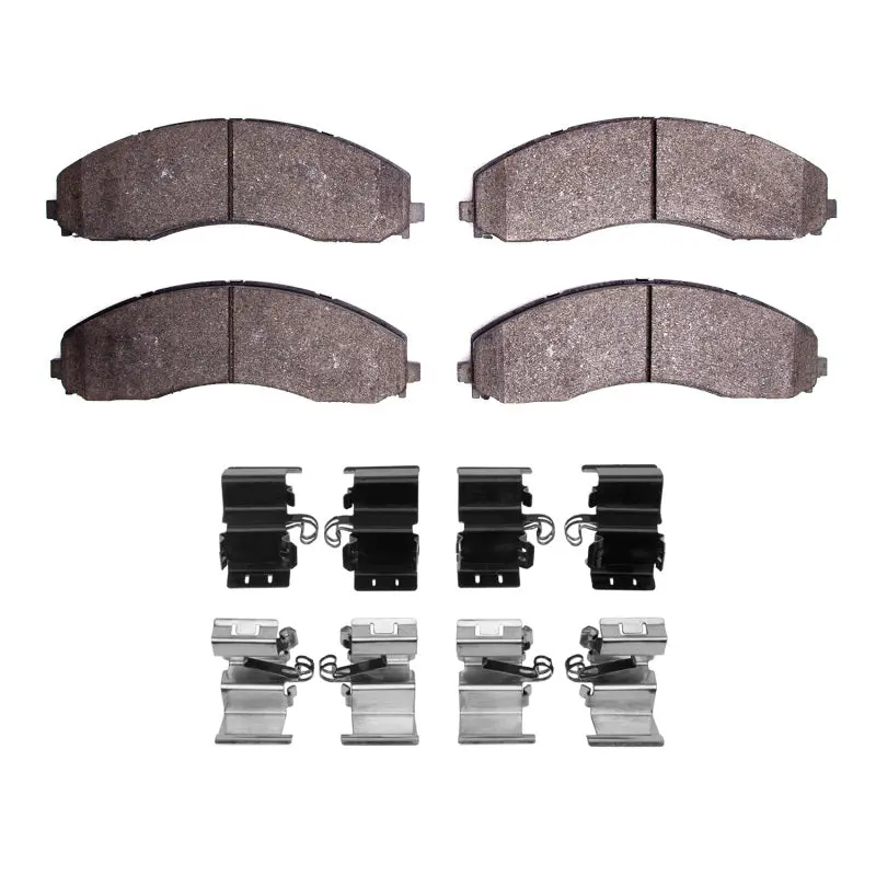 R1 Performance Brake Pad & Hardware Kit — Front/Rear, Designed For 2017–2024 Ford F-450 Super Duty (Off-Road & Tow Use) 1