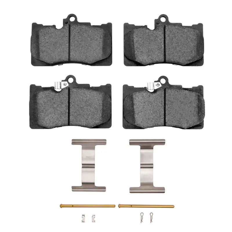 R1 Semi-Metallic Front Brake Pad & Hardware Kit For 2006–2025 Lexus Gs300 1