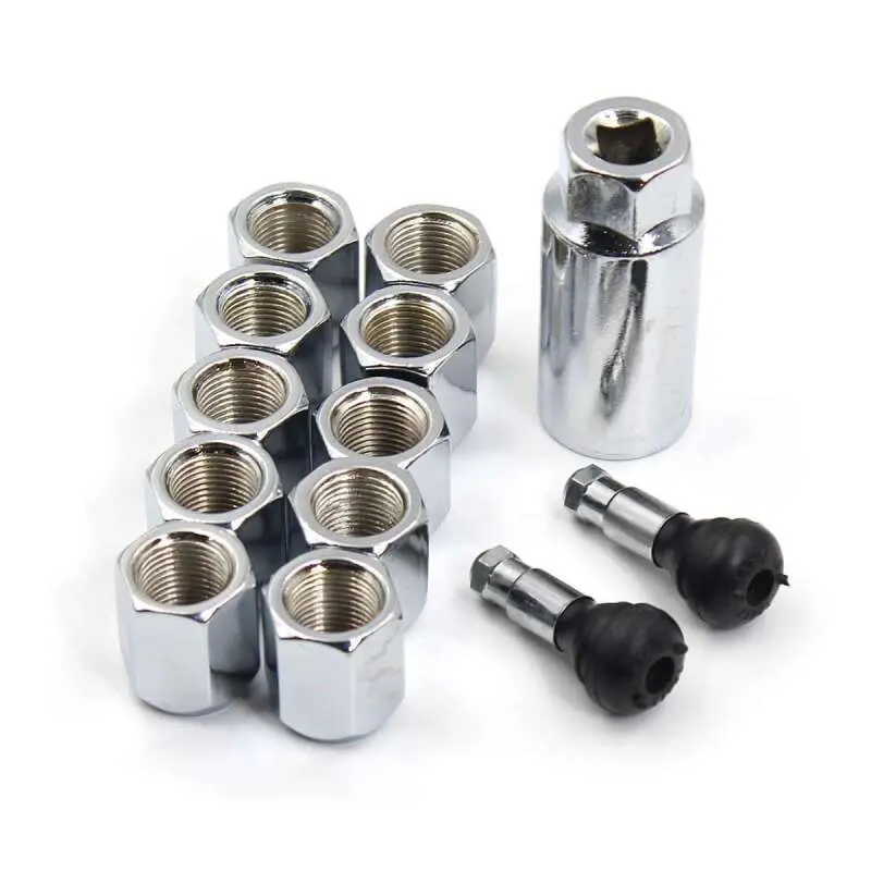 Race Star 5/8In 60 Degree Conical Seat Open End Lug Kit - 10 Pk 1
