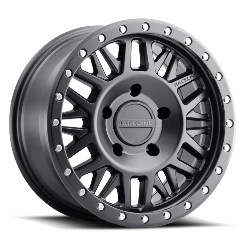 Raceline Ryno Off-Road Wheel – 17X8.5", 6X139.7Mm, +18Mm Offset, 106.1Mm Bore, Satin Black 1