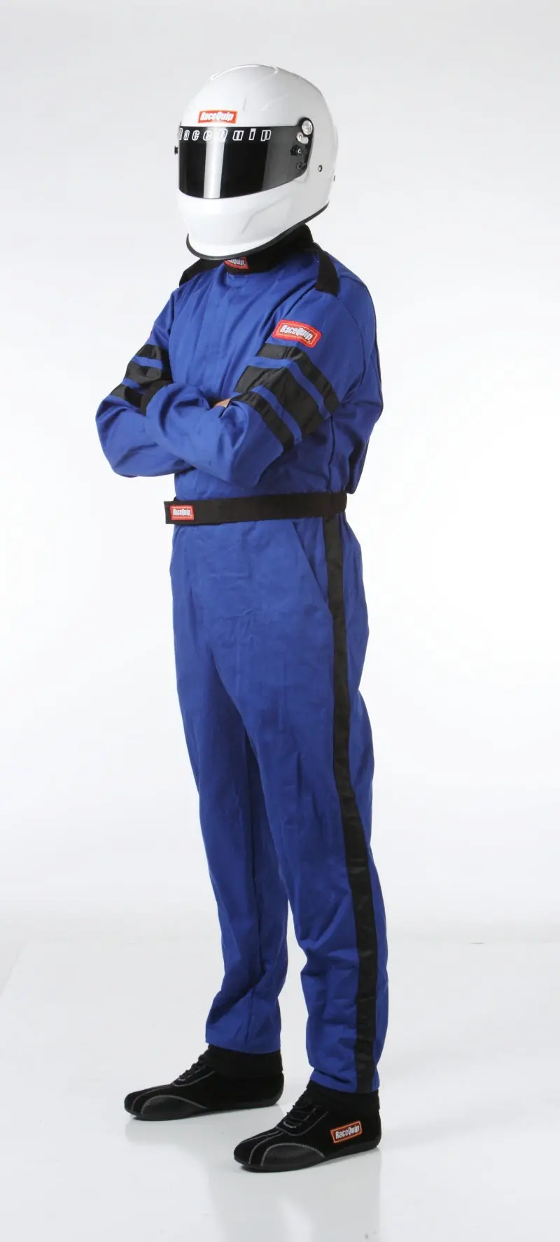 Racequip Sfi-1 Racing Suit — Blue, One-Piece, Size Small 1