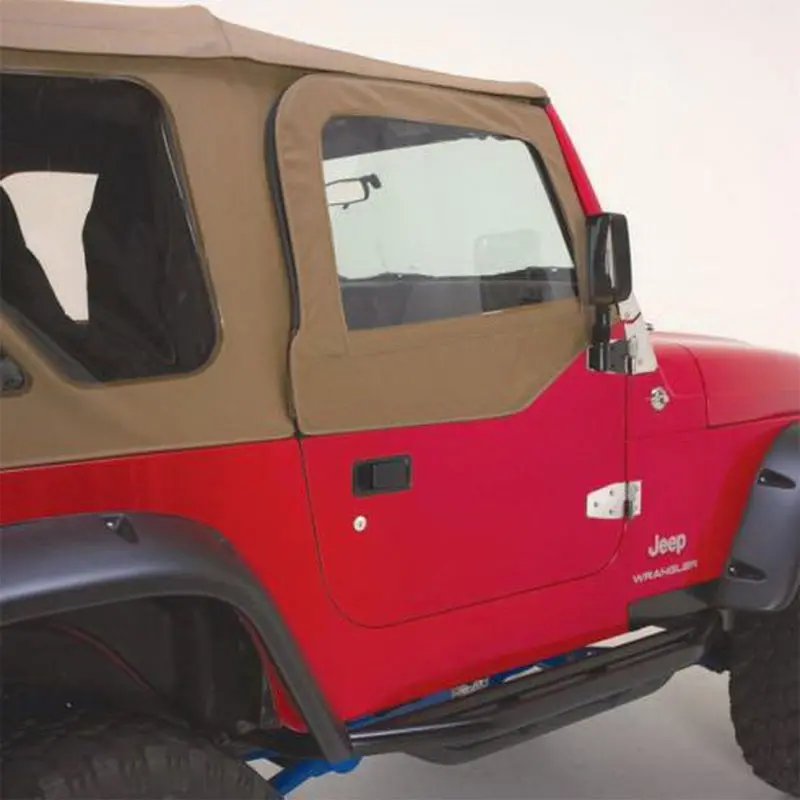 Rampage Door Skins For 1997–2002 Jeep Wrangler Tj – Spice Denim Color 1