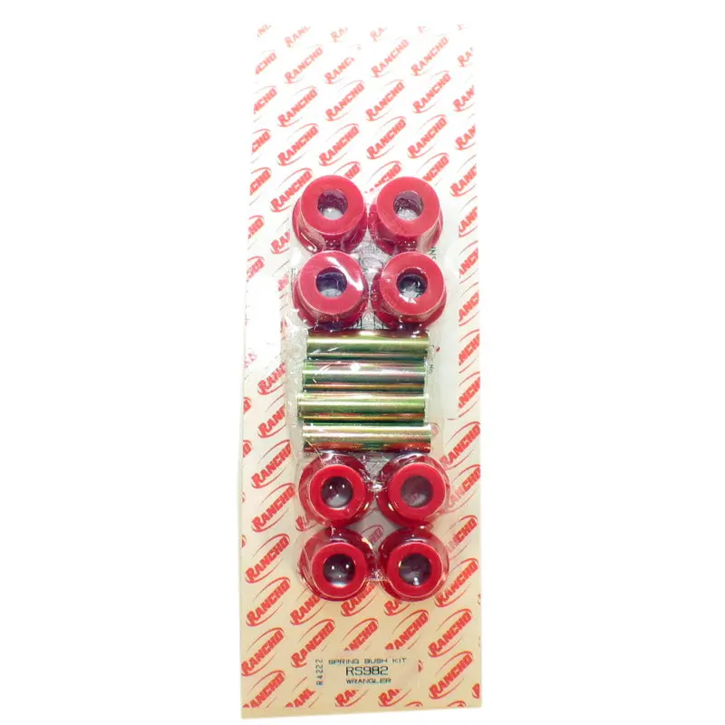 Rancho Front Suspension Bushing Replacement Kit For 1987–1993 Jeep Wrangler Yj 1