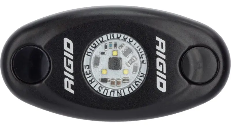 Rigid Industries A-Series Led Light – Black Housing, Low-Intensity Output, Natural White Light 1