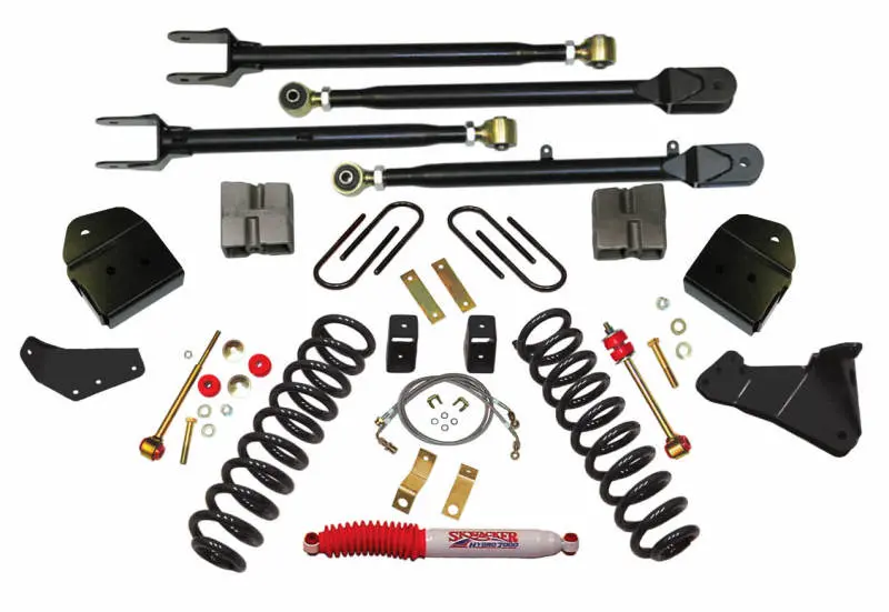 Skyjacker 4-Inch Lift Kit — Kt Series, Designed For 2005–2007 Ford F-250 Diesel, 4Wd, Hydraulic Applications 1