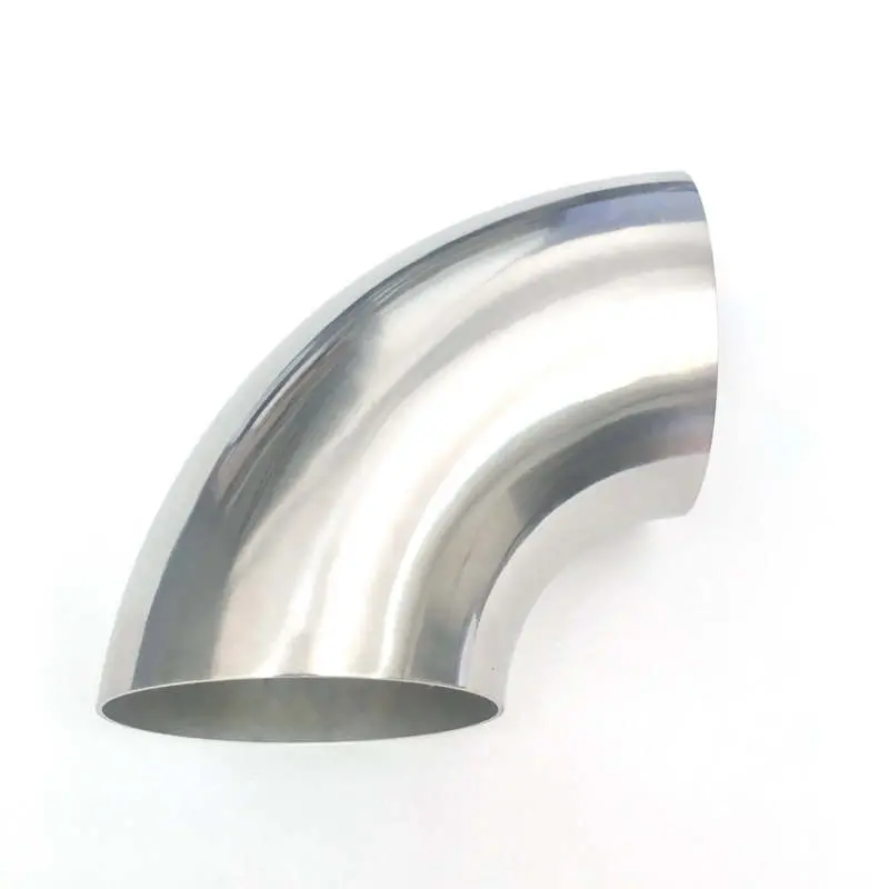 Ticon Industries 3.5In. Titanium 90 Degree Elbow 1D 1.2Mm/.049In. No Leg 1