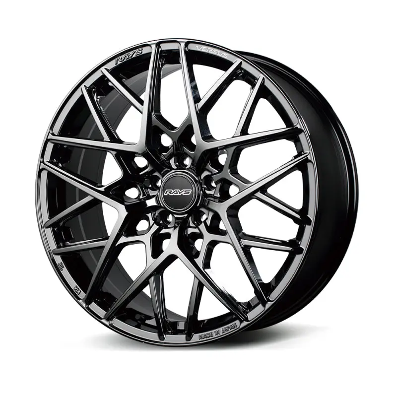 Versus Vv25M 19X8.5 Inch Jet Black Alloy Wheel – +36 Offset, 5X114.3 Bolt Pattern 1