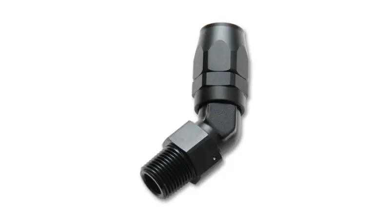 Vibrant -6An Male Npt 45° Hose End Fitting – 1/8-Inch Npt Thread 1