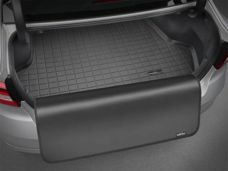 Weathertech Custom Cargo Liner For 2014–2017 Ford Transit Connect – Behind Second Row With Bumper Protection, Black 1