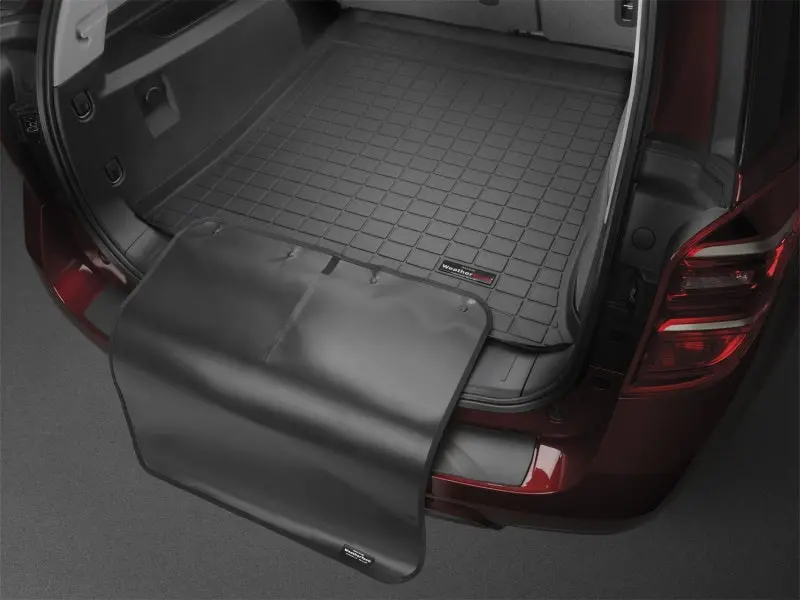 Weathertech Custom Cargo Liner With Bumper Guard For 2020–2024 Kia Telluride – Gray 1