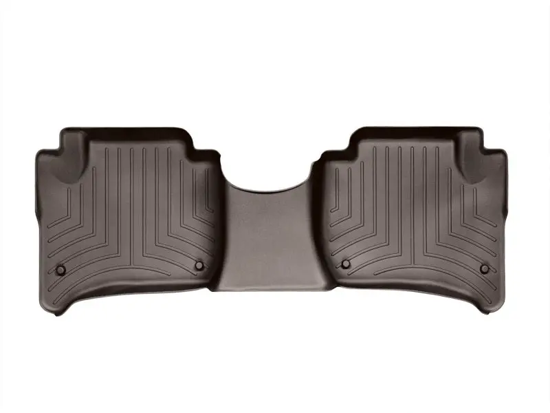 Weathertech Rear Floorliner – Cocoa Brown, Designed For 2011–2015 Porsche Cayenne 1