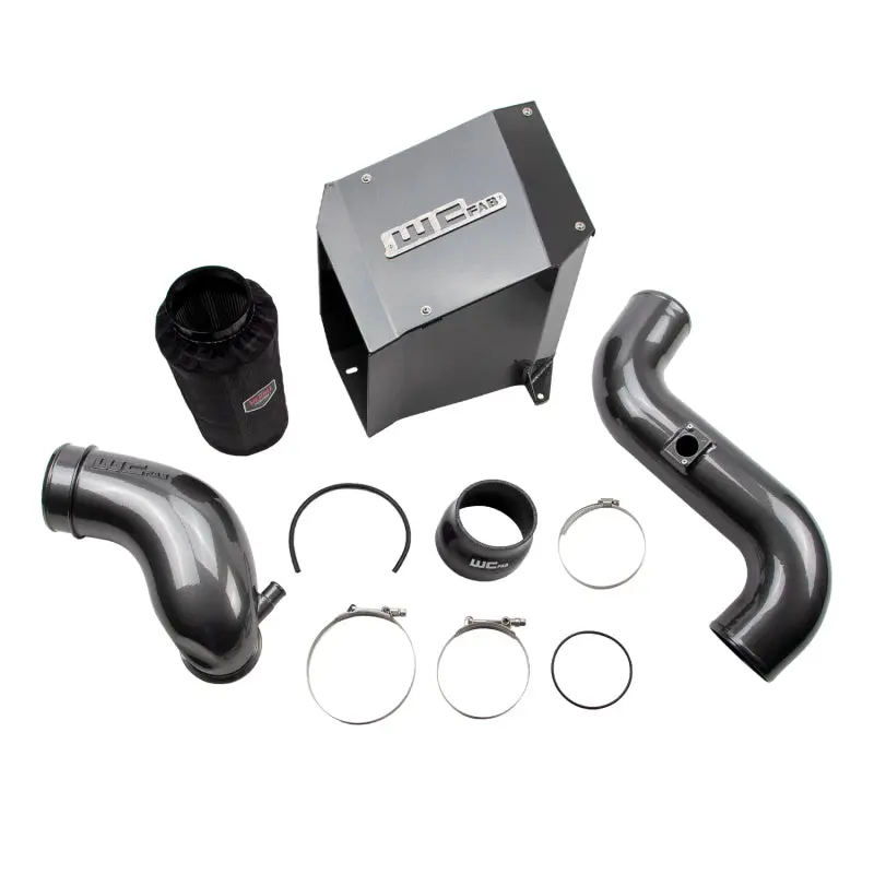 Wehrli Stage 2 Cold Air Intake Kit For 2004.5–2005 Duramax Lly – Semi-Gloss Black 1