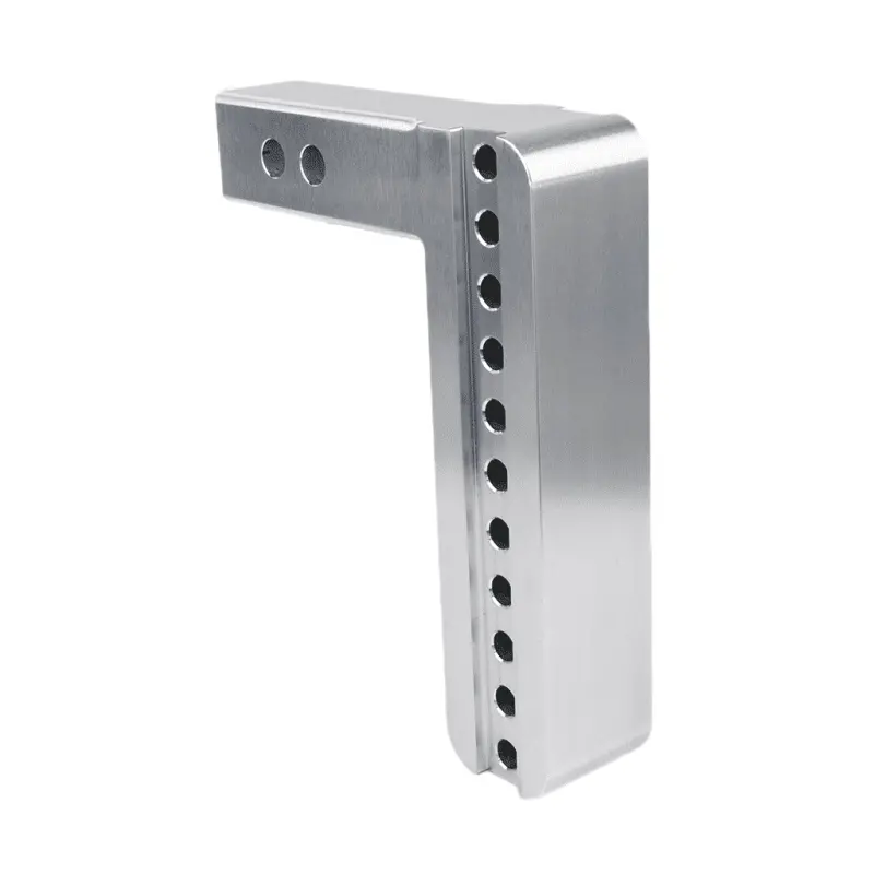 Weigh Safe Aluminum Adjustable Drawbar – 8-Inch Drop, 2-Inch Shank, 12,500-Lb Gross Trailer Weight Rating 1