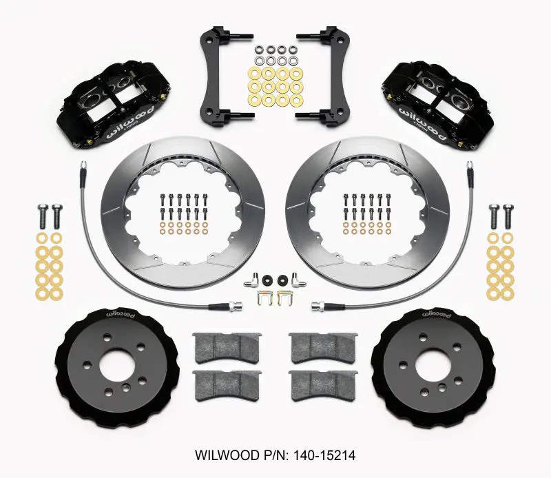 Wilwood Narrow Superlite 6R Front Hat Kit – 12.88-Inch Rotor, Designed For 2014–2015 Mini Cooper 1