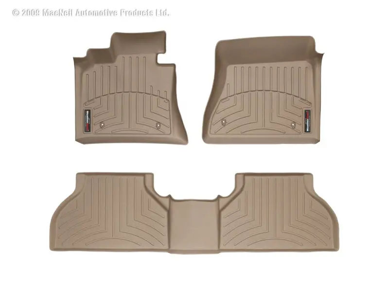 Wt Floorliner Custom-Fit Front Floor Mat – Tan 1