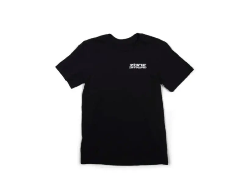 Zone Offroad Premium Cotton T-Shirt – Black With Green Logo, Size 2Xl 1