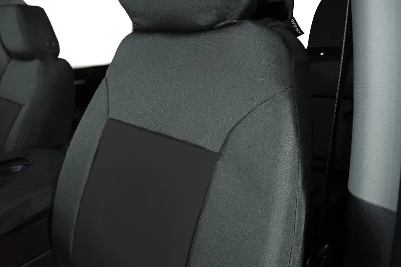Covercraft Endura Precisionfit Front-Row Seat Covers For 2019–2024 Dodge Ram – Charcoal/Black 1