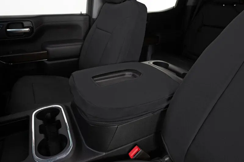 Covercraft Precisionfit Third-Row Seat Covers For 2016–2024 Chevrolet Traverse – Endura Material, Black/Black 1