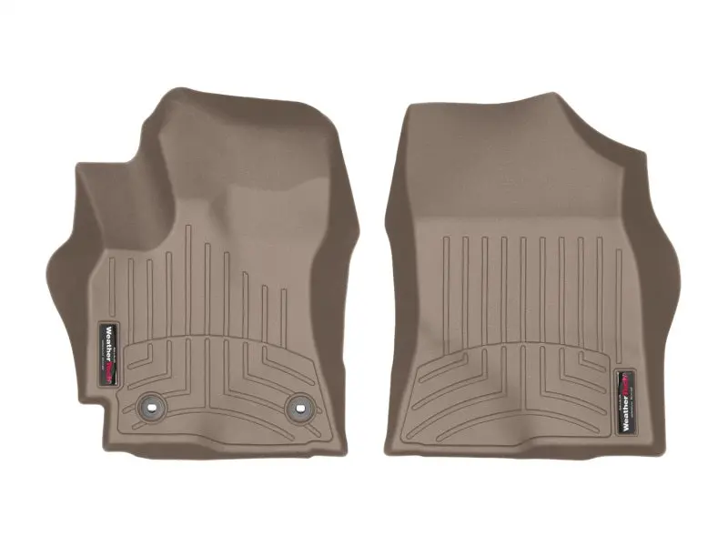 Weathertech Front Floor Liners For 2017+ Toyota Corolla – Tan, Automatic Transmission Fit 1