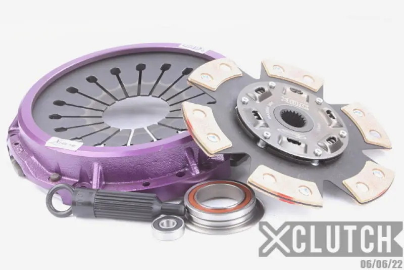 Xclutch Stage 2 Sprung Ceramic Clutch Kit For 1986–1992 Toyota Supra Base 3.0L (7M-Ge) 1